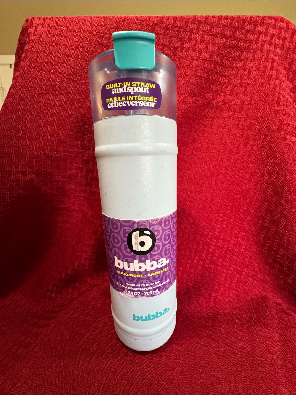 Bubba 24 oz Travel Tumbler with Built-In Straw- new with some minor defects.